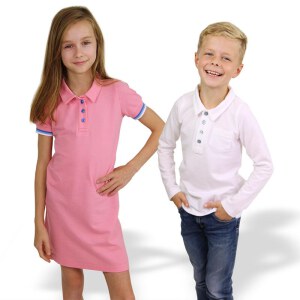 Schnittmuster - Papierschnittmuster | Poloshirt und Kleid | Kinder | Fadenkäfer nähbeispiel