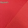 Baumwollstoff Popeline in Rot mit hellroten Punkten von Swafing als nahaufnahme