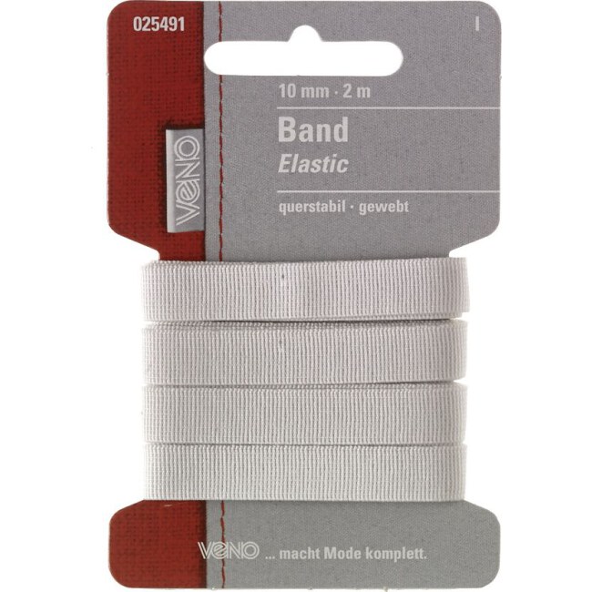 Elastic Band 10mm weiß