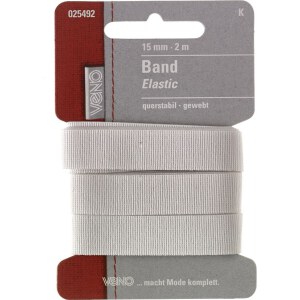 Elastic Band 15mm weiß