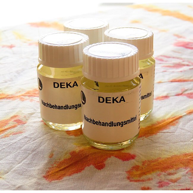 DEKA Nachbehandlungsmittel für Batik- und Färbefarben 25ml Flasche