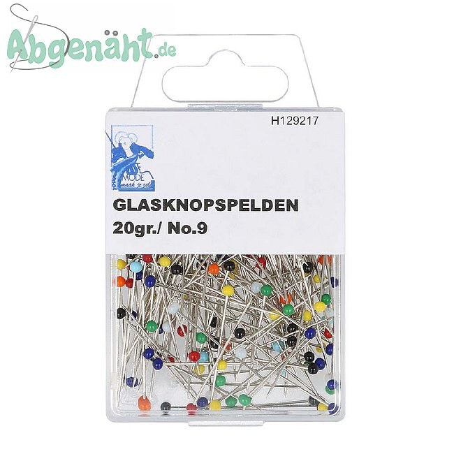 Glaskopfnadeln 20g No.9