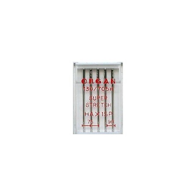 Nähmaschinen-Nadeln | Organ 130/705 HA X 1 SP Super Stretch à 5x75-90er