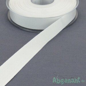 Ripsband | 16m | Weiß