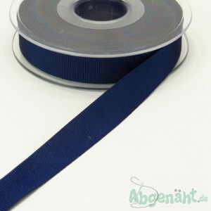 Ripsband | 16mm | Dunkelblau