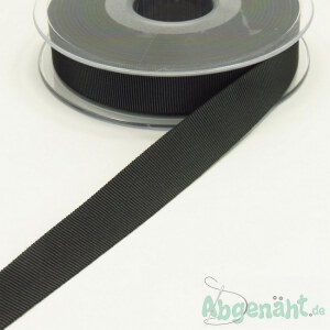 Ripsband | 16mm | Dunkelgrau